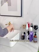 Prateleira Organizadora De Diamante Acrílico Suporte De Maquiagem Mesa Multiuso