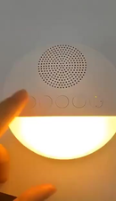 Aparelho Máquina de ruído branco Calmante Bebê Sono Relaxamento USB Recarregável luz noturna