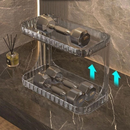 Prateleira Organizadora De Diamante Acrílico Suporte De Maquiagem Mesa Multiuso