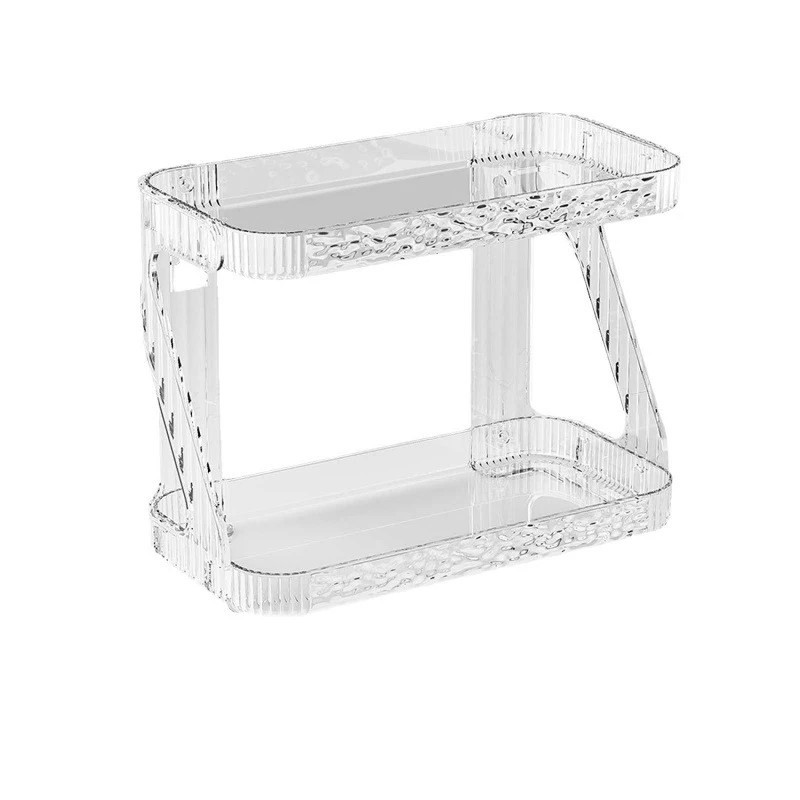 Prateleira Organizadora De Diamante Acrílico Suporte De Maquiagem Mesa Multiuso