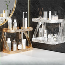 Prateleira Organizadora De Diamante Acrílico Suporte De Maquiagem Mesa Multiuso