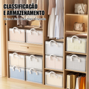 Alta qualidade Caixa de armazenamento em PVC com tampa Armazenamento de roupas e roupas íntimas