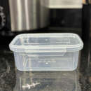 Kit 10 Marmita fitness Potes 800ml Travas Laterais --> BPA FREE organizadores de alimentos vasilhas.