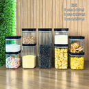 Kit Conjunto de Potes Herméticos em Acrílico Cristal com Trava • Empilháveis • Diversos Tamanhos e Modelos • Vedação Pró