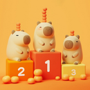 Luminária Capivara Silicone Sleep Night Light USB Luz Nocturna Recarregável LUMINARIA Tiktok