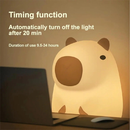 Luminária Capivara Silicone Sleep Night Light USB Luz Nocturna Recarregável LUMINARIA Tiktok
